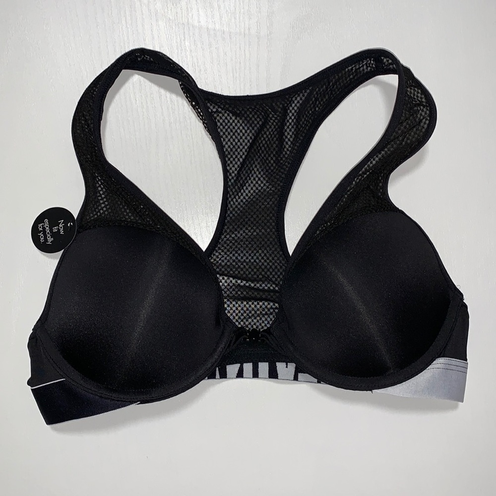 CK Mesh Racerback Push Up Bra